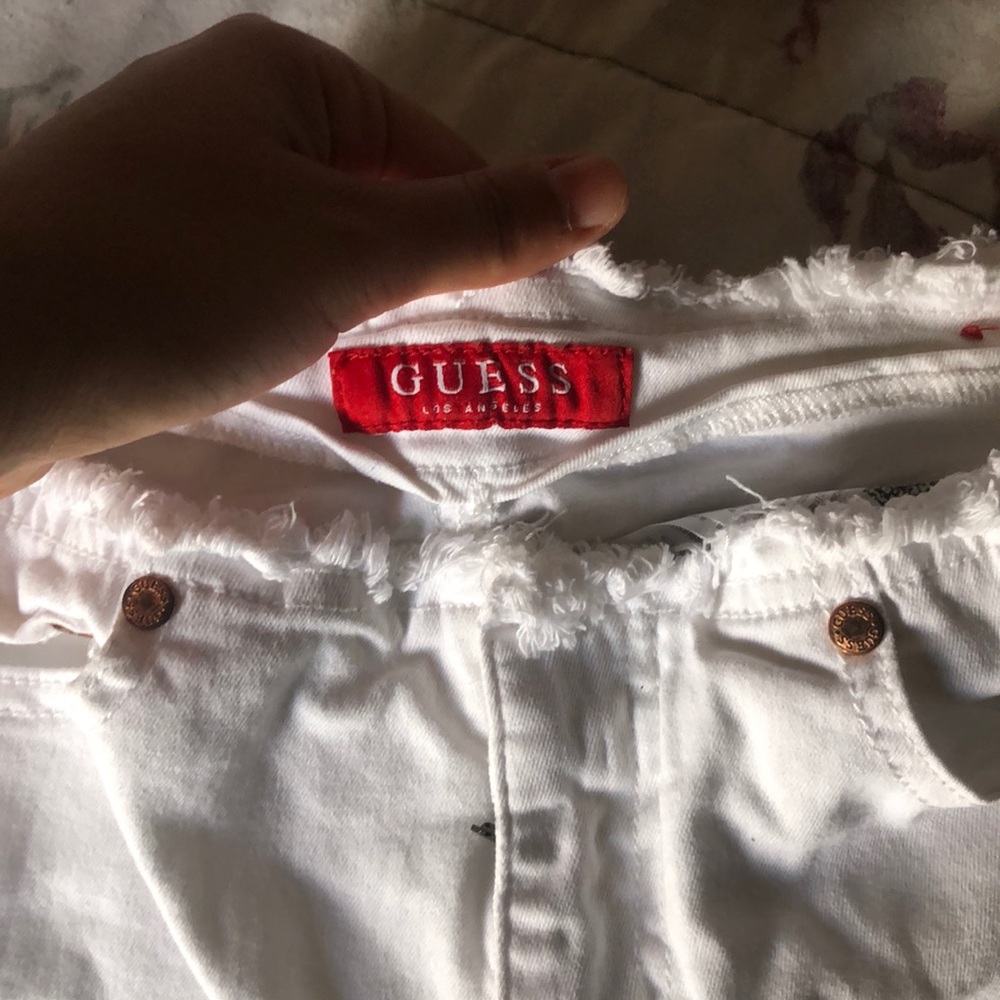 Guess high waisted shorts